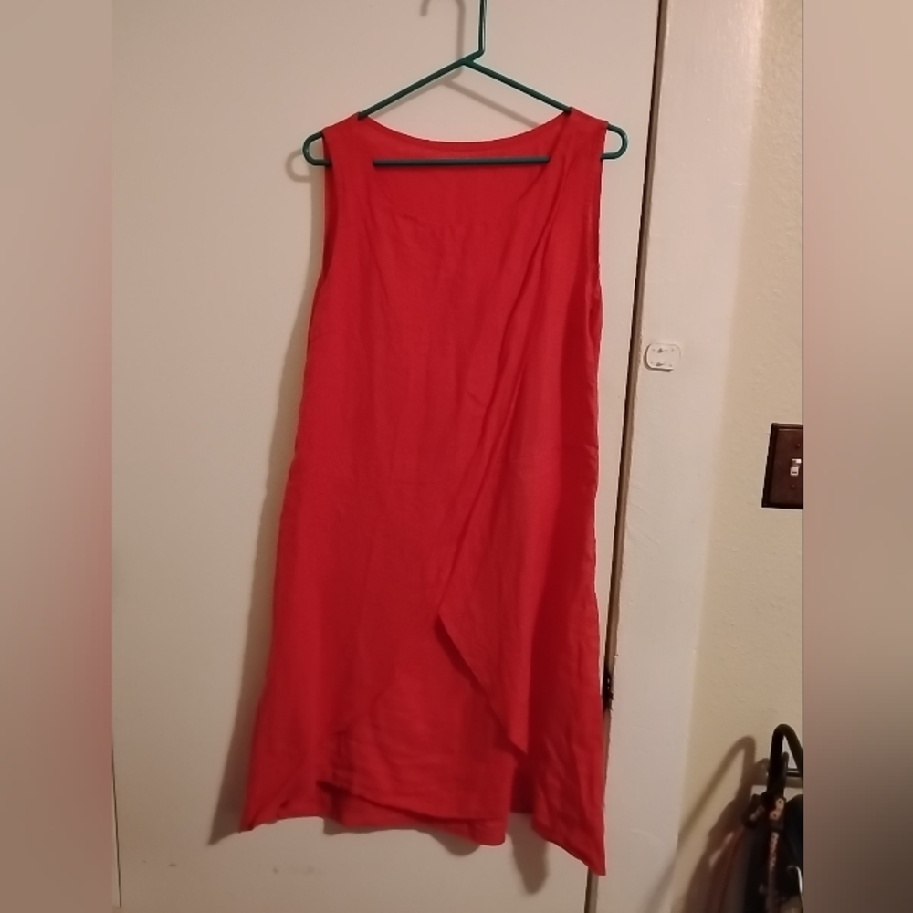 Elegant Pink Unbranded Sleeveless Dress Women's Size M? (View Measurements)